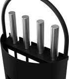 fireplace accessories 5-piece fireplace set - modern design