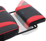 Gaming Chair, Desk Chair with Footrest, Office Chair with Headrest and Lumbar Cushion