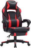 Gaming Chair, Desk Chair with Footrest, Office Chair with Headrest and Lumbar Cushion