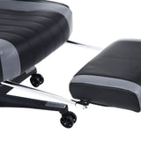 RECLINING LEATHER SPORTS RACING OFFICE DESK CHAIR GAMING