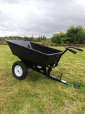 Quad / Lawnmower  Tipping Wheelbarrow  / trailer Large  650 Lb