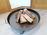 Large Round Fire Pit Bowl firepit  80cm