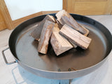 Large Round Fire Pit Bowl firepit  80cm
