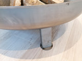 Large Round Fire Pit Bowl firepit  80cm
