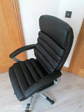 Executive Office Chair Swivel Chair with Padded armrests Black