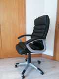 Executive Office Chair Swivel Chair with Padded armrests Black