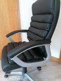 Executive Office Chair Swivel Chair with Padded armrests Black