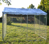 Large Dog Wire Playpen 3x3x1.83m Lockable Door, UV/Water Proof Roof