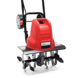 Electric Garden Tiller 1500W 400rpm Cultivator Rotavator, 220mm Depth