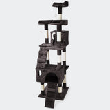 Cat Tree 170cm Grey Scratching Post Climbing Tree Activity Centre