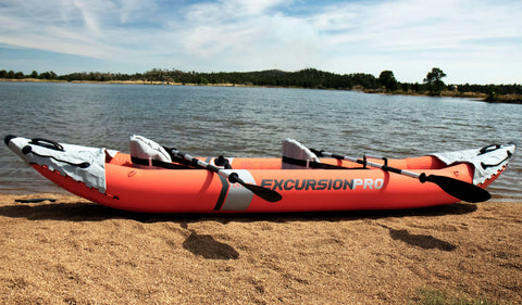 2 Man inflatable kayak air kayak excursion Carrier Bag and Pump