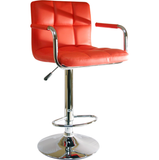 STOOLS FAUX LEATHER BAR STOOLS BARSTOOLS PU SWIVEL STOOL WITH ARMS