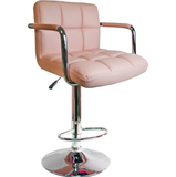 STOOLS FAUX LEATHER BAR STOOLS BARSTOOLS PU SWIVEL STOOL WITH ARMS
