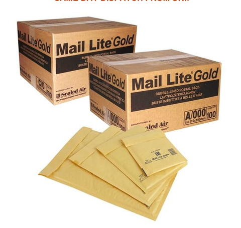 PADDED ENVELOPES X 100