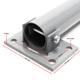 Parking Barrier Folding Car Park Bollard Lockable Round