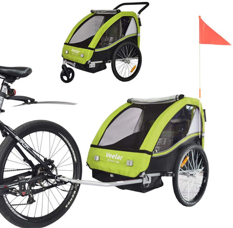 Children's 2-in-1 Bike Bicycle Trailer, Trailer, Buggy / Jogger Set