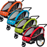 Children's 2-in-1 Bike Bicycle Trailer, Trailer, Buggy / Jogger Set
