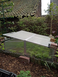 Cold Frame Greenhouse Double Aluminium Mini 100x120x40 cm