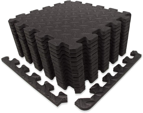 Sports Safety Mat, Puzzle Mats Including: Edge pieces protective mat / underlay mat / fitness mat / floor protection mat