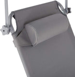 Sunbed 190cm with sunroof Garden lounger Beach lounger Sunlounger