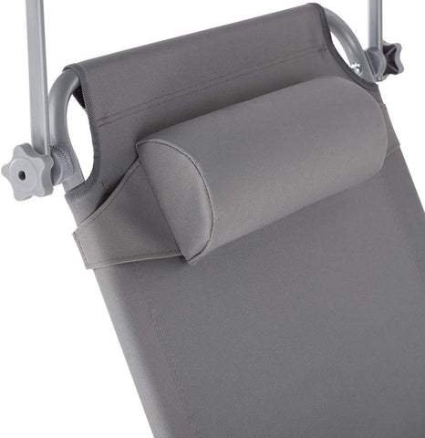 Sunbed 190cm with sunroof Garden lounger Beach lounger Sunlounger