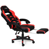 RECLINING LEATHER SPORTS RACING OFFICE DESK CHAIR GAMING