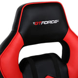 RECLINING LEATHER SPORTS RACING OFFICE DESK CHAIR GAMING