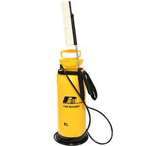 Bike Portable Pressure Power Washer Garden Sprayer 8L 40psi & Soft Brush