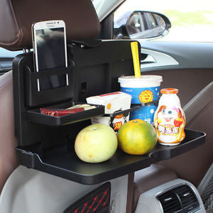 Car seat organiser with tray deals