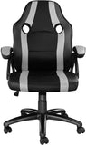 Racing office chair, executive chair with rocker mechanism GREY