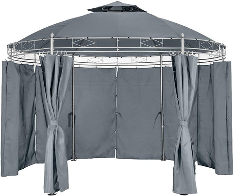 Round Diameter 3.5 m Water-Repellent Gazebo