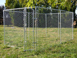Large Dog Wire Playpen 4x2.3x1.83m Lockable Door, UV/Water Proof Roof