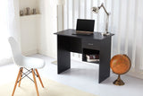 Office Computer Desk with 1 Drawer and 1 Open Shelf Oak