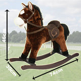 Rocking Horse Kids Toy Play Moving Mouth Sounds