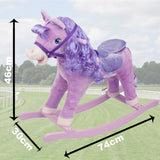 Rocking Horse Kids Toy Play Moving Mouth Sounds
