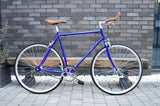 VINTAGE SINGLE SPEED FREEWHEELS BIKE FIXED GEAR / FIXIE ROAD BIKE BLUE