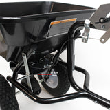 Spreader  with 29L Capacity for Ride-on Lawnmowerm