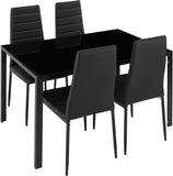 Dining Room Set with Dining Table and 4 Dining Chairs .