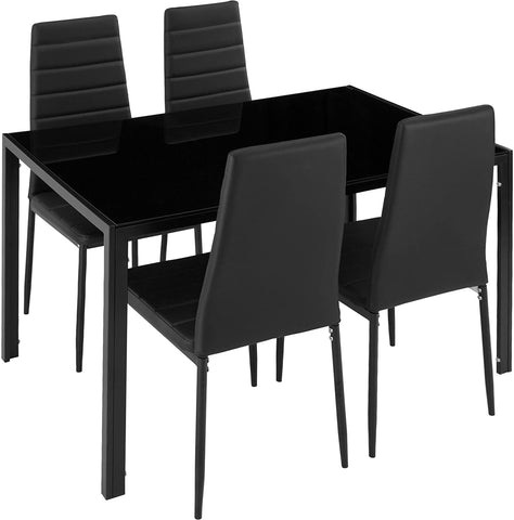 Dining Room Set with Dining Table and 4 Dining Chairs .