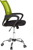 Office computer chair with lumbar support Green