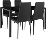 Dining Room Set with Dining Table and 4 Dining Chairs .