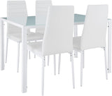 Dining Room Set with Dining Table and 4 Dining Chairs .