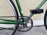 VINTAGE SINGLE SPEED FREEWHEELS BIKE FIXED GEAR / FIXIE ROAD BIKE GREEN 161