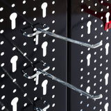 Tool Wall 3 Panels, 17- Piece Hook Set, 120 x 60 x 2 cm