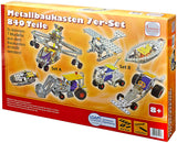 Tronico Metal Construction Kit  7-in-1 Metallbaukasten 840 Piece