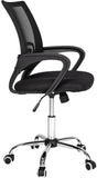 Office computer chair with lumbar support Black