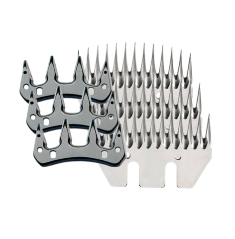 3 Sets Cattle/Sheep Dagging Blades Heiniger Compatible