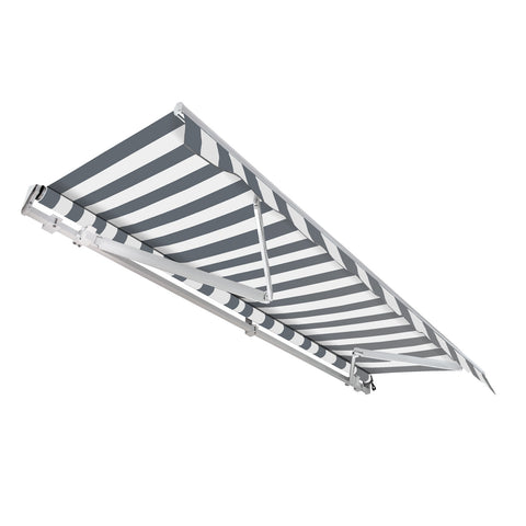 Articulated Arm Awning 3.5x3m Anthracite/White UV Protection