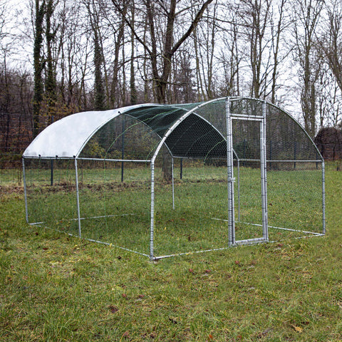 XXL Open Enclosure for Pets 4x2.95x2m Aviary/Chicken Coop