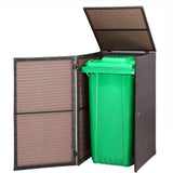 Wheelie Bin Box with Hinged Lid and Closure I for 240 Litre Wheelie Bin